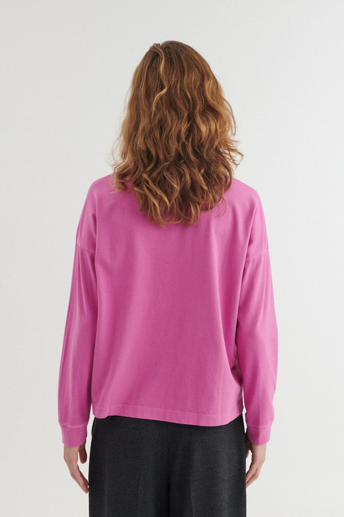 Basic Apparel Boni LS T-Shirt T-shirts 670 Purple Orchid